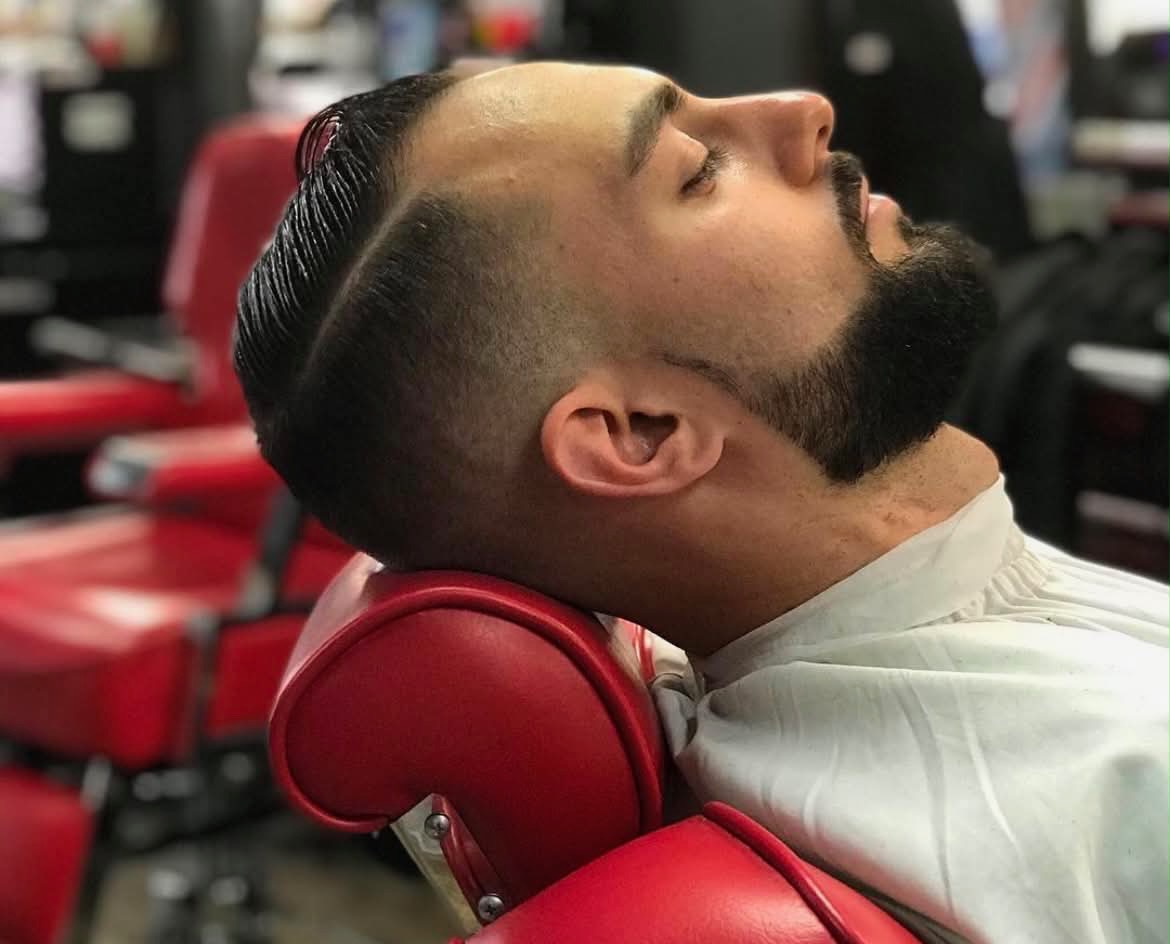 Classic shave and beard sculpt